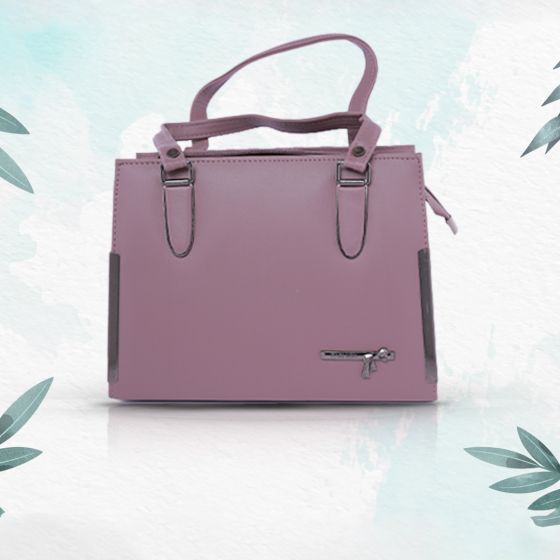 Fashion Premium PU Leather Dusky Purple Sling Bag for Women