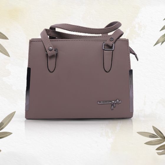 Fashion Premium PU Leather Carbon Grey Sling Bag for Women