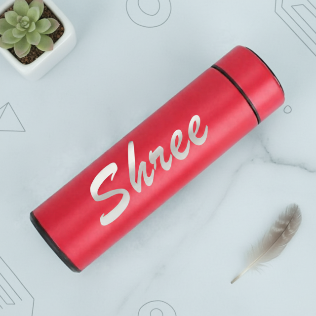 Touch Sensor Smart Bottle with LED Temperature Indicator
